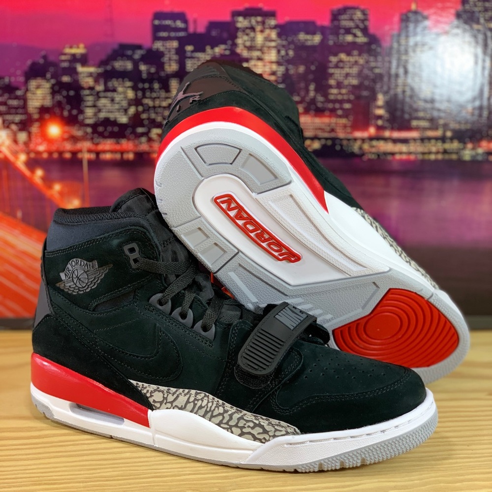AIR JORDAN LEGACY 312 “BLACK FIRE” - Picture 2 of 8